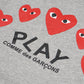 CDG Play Five Hearts Zip-Up Jacket