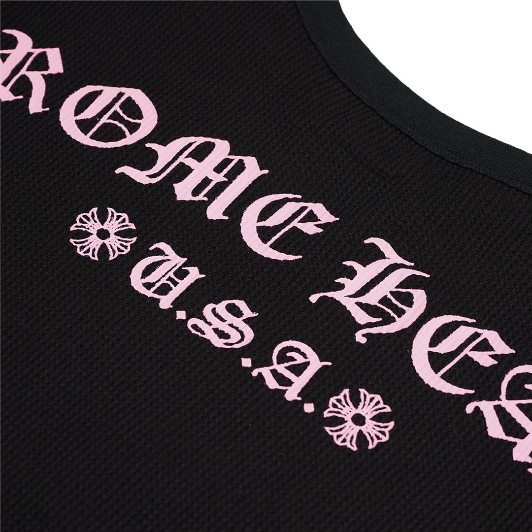 Chrome Hearts Matty Boy Shoulder Logo Long Sleeve T-Shirt