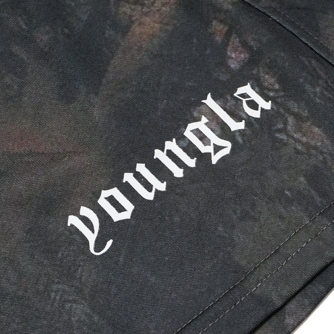 YoungLA Tree Camo Sweat Shorts