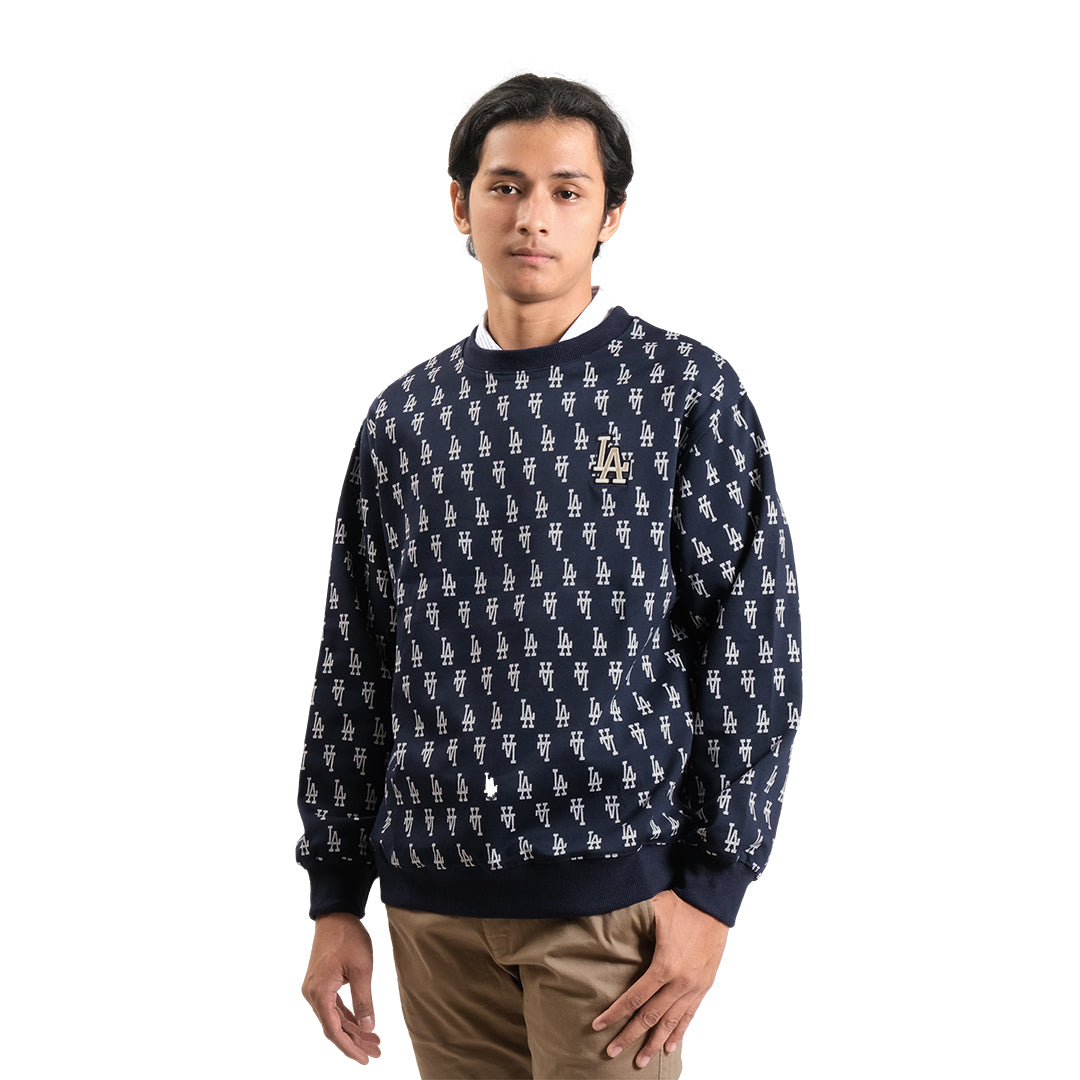 M7B Classic Monogram Jacquard Sweatshirt