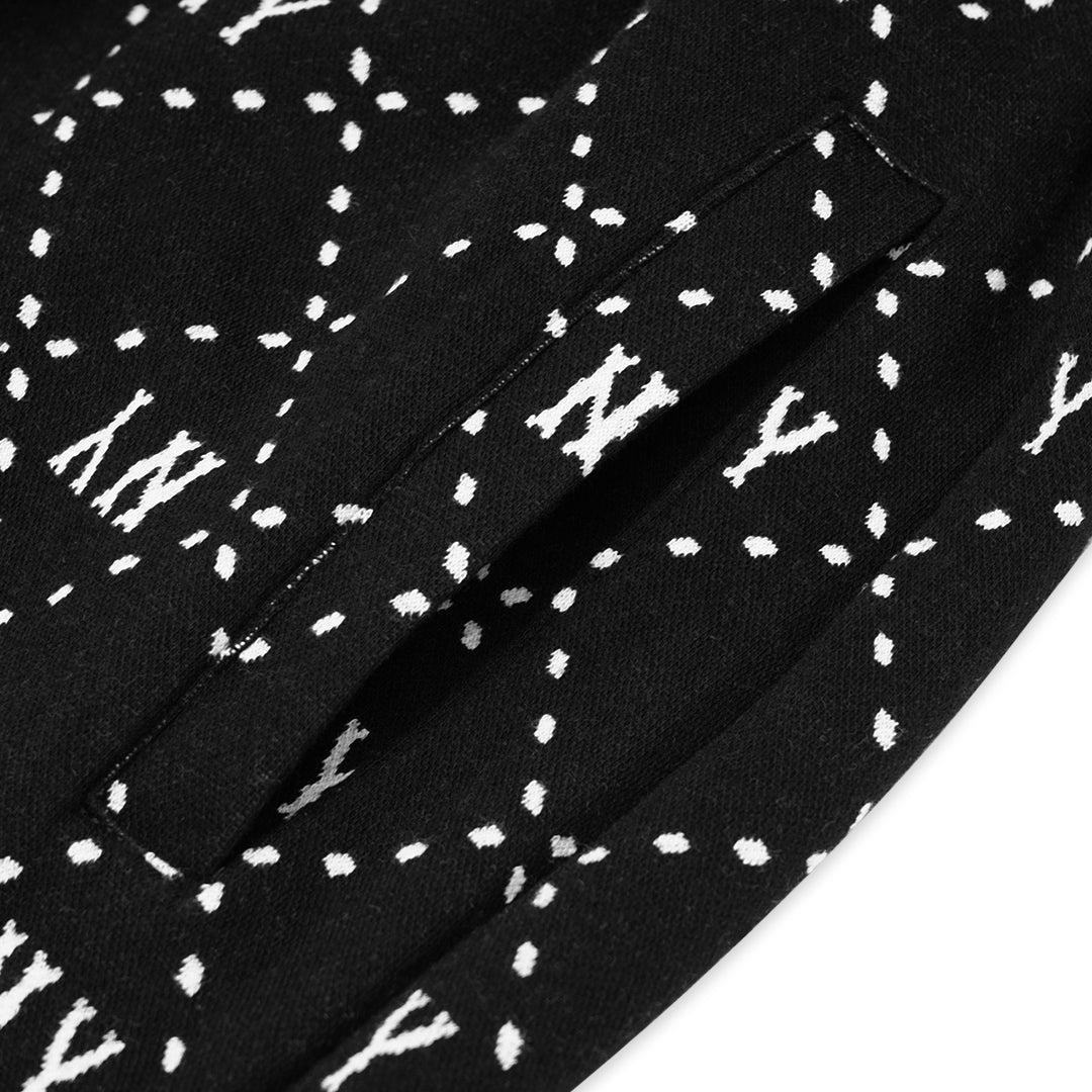 M7B Diamond Monogram Jacquard Jogger Pants