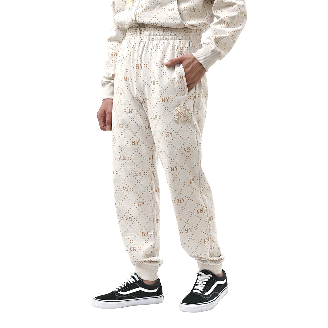 M7B Diamond Monogram Jacquard Jogger Pants