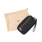 FOLX Intrecciato Zip Clutch