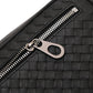 FOLX Intrecciato Zip Clutch