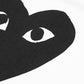 CDG Play Big Black Heart T-Shirt