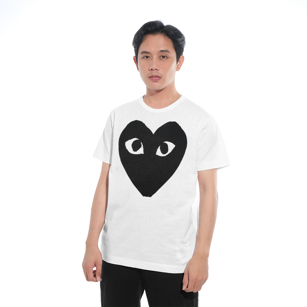 CDG Play Big Black Heart T-Shirt