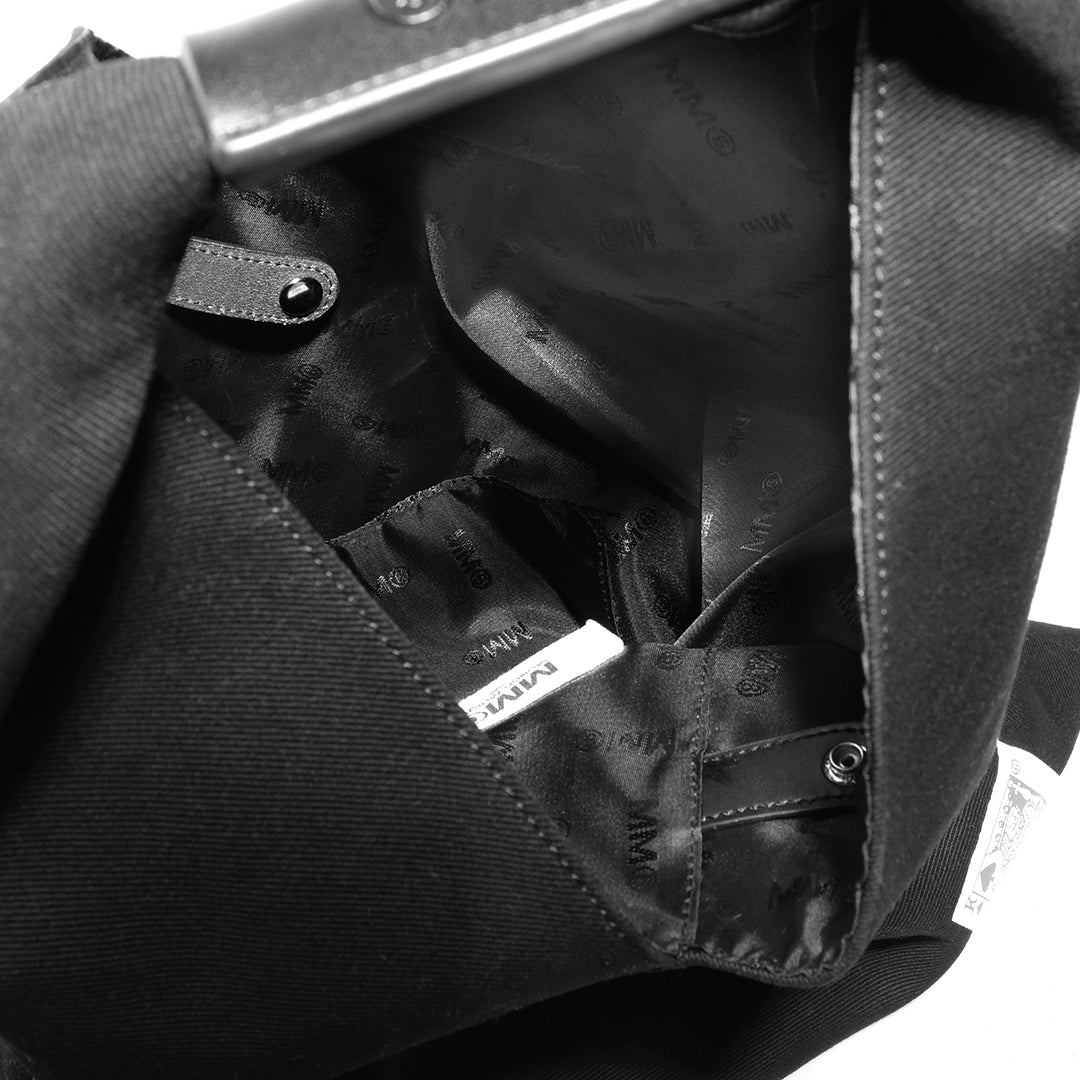 MM6 by MM Denim Patch Japanese Bag