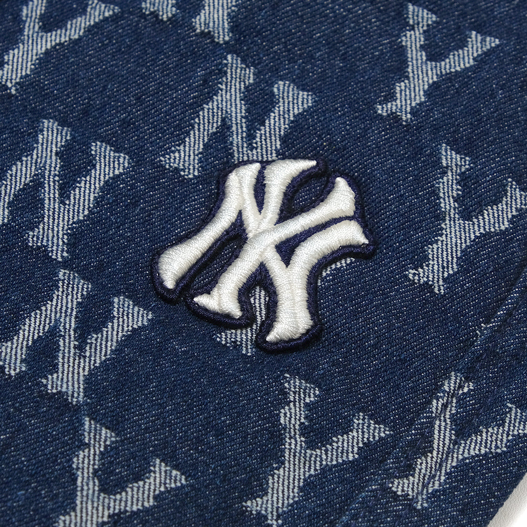 M7B Monogram Denim Cargo Jogger Pants