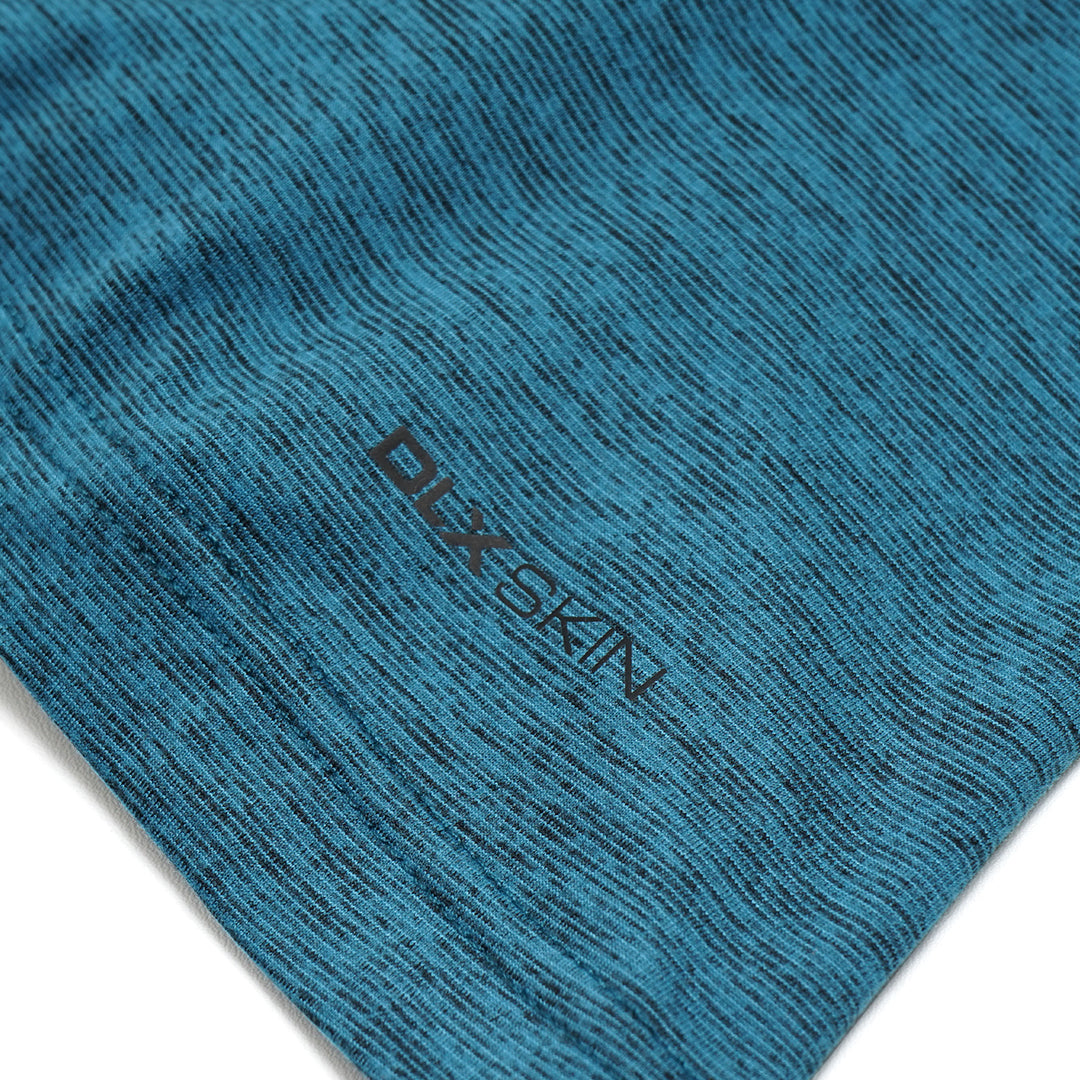 Decathlon DLX Marled Stripe Performance T-Shirt
