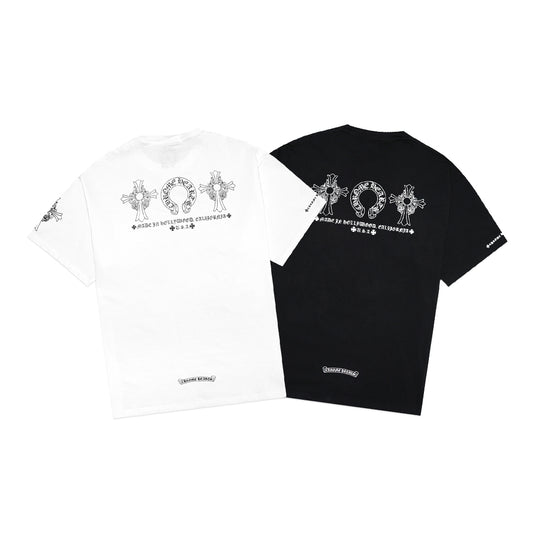 CHR Cross and Horseshoe Pocket T-Shirt
