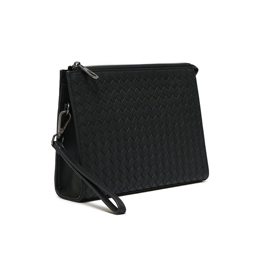 FOLX Intrecciato Square Clutch