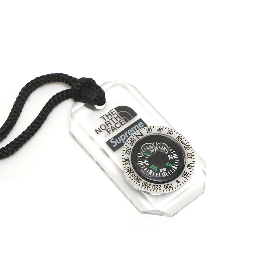 TNF X SPM Clear Compass Necklace