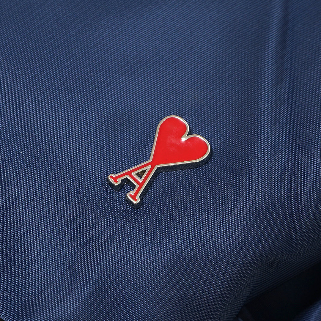 4M1 Metal Heart Front Pocket Backpack
