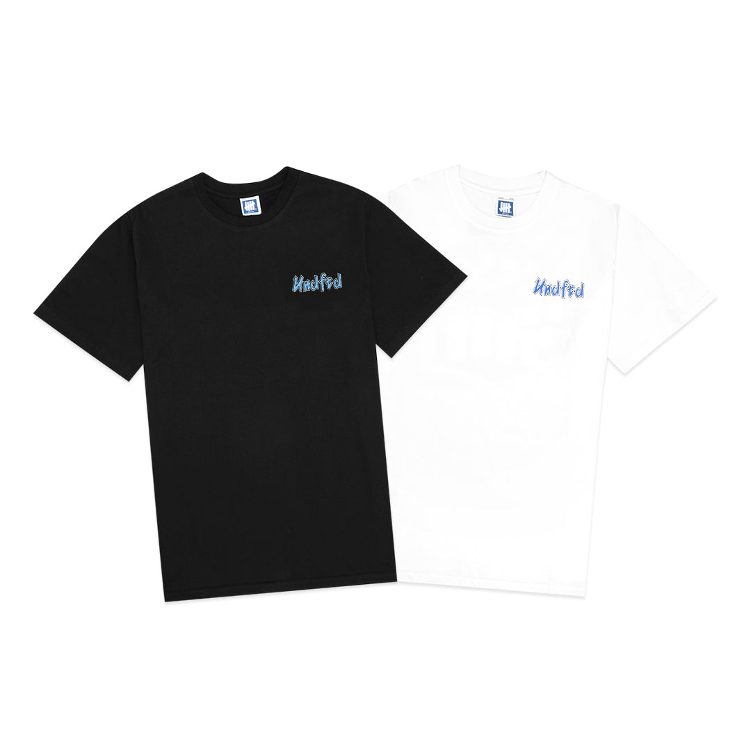Undefeated Back Blue Icon Logo T-Shirt