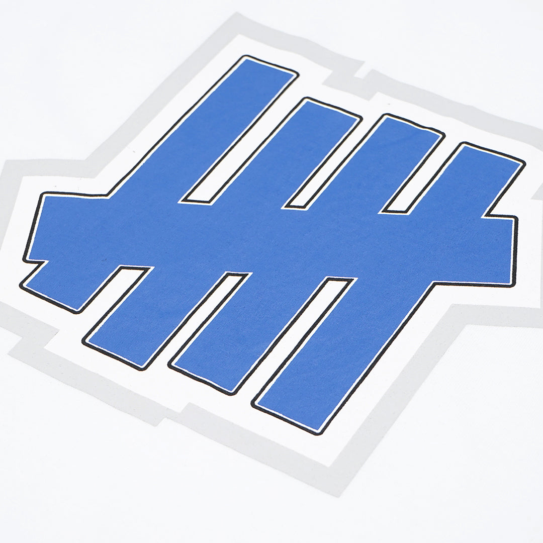 Undefeated Back Blue Icon Logo T-Shirt