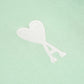 4M1 Monochrome Heart Logo T-Shirt