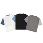 FOLX Colorblock Patchwork T-Shirt