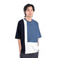 FOLX Colorblock Patchwork T-Shirt