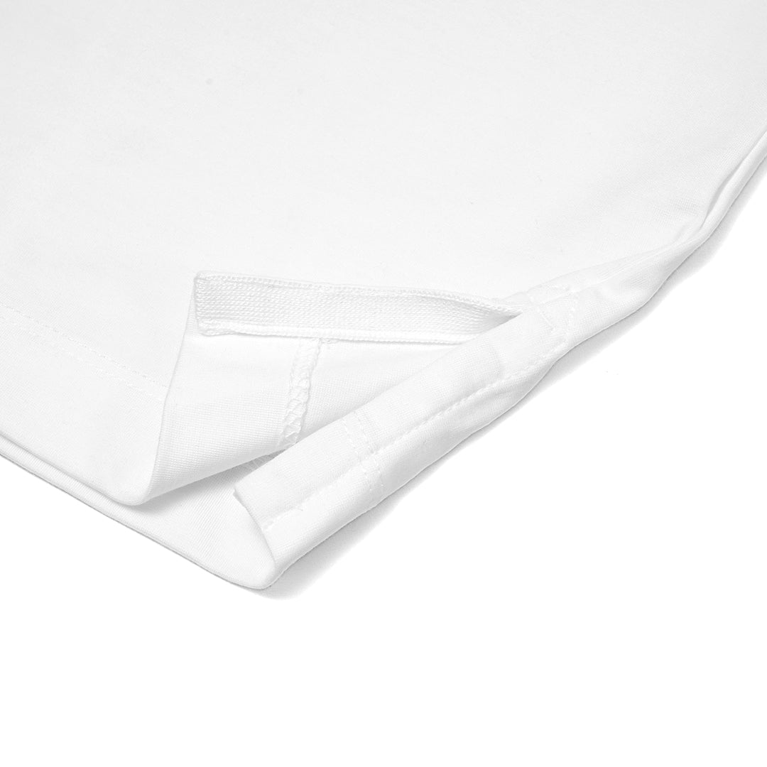 FOLX Oversized Fit Mock Neck Mercerised T-Shirt