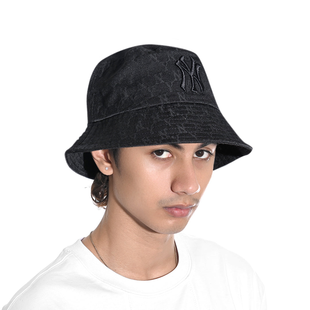 M7B Jacquard Tonal Monogram Bucket Hat