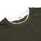 FOLX White Faux Layered Crewneck T-Shirt