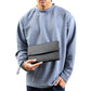 FOLX Intrecciato Front Flap Clutch