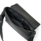 FOLX Intrecciato Front Flap Messenger Bag