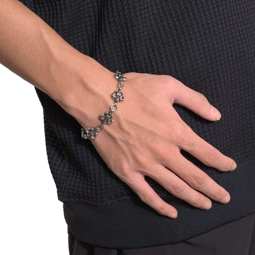 Chrome Hearts BS Fleur Link Bracelet