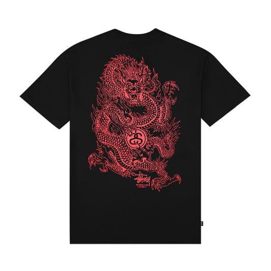 Stussy Red Dragon Graphic T-Shirt