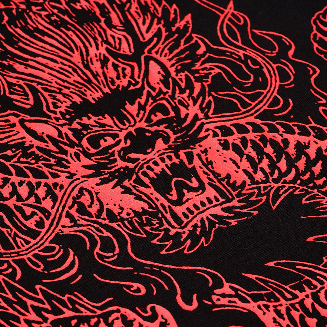 Stussy Red Dragon Graphic T-Shirt