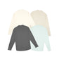 Aiiz Resort Grandad Collar Long Sleeve Shirt