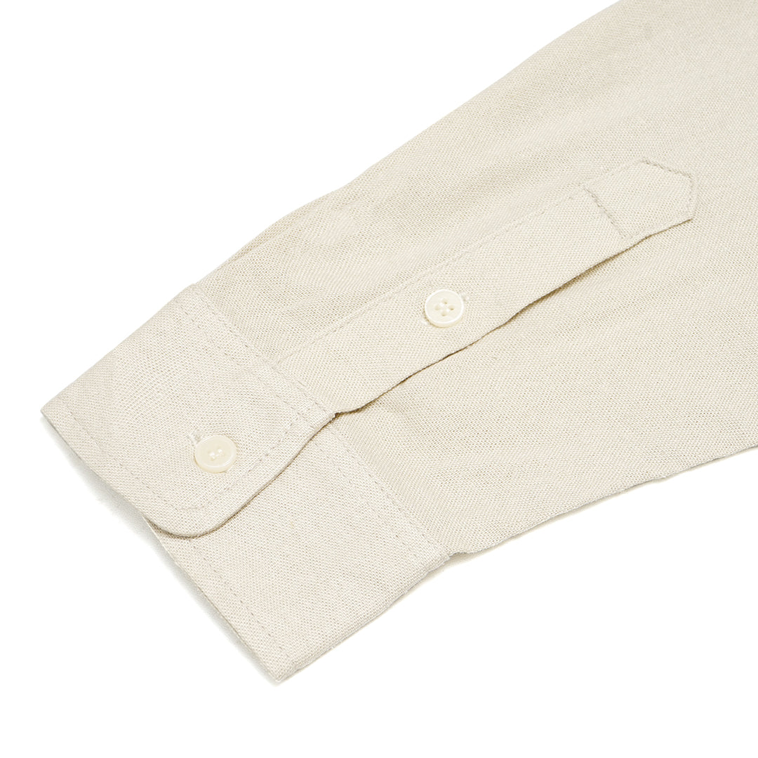 Aiiz Resort Grandad Collar Long Sleeve Shirt