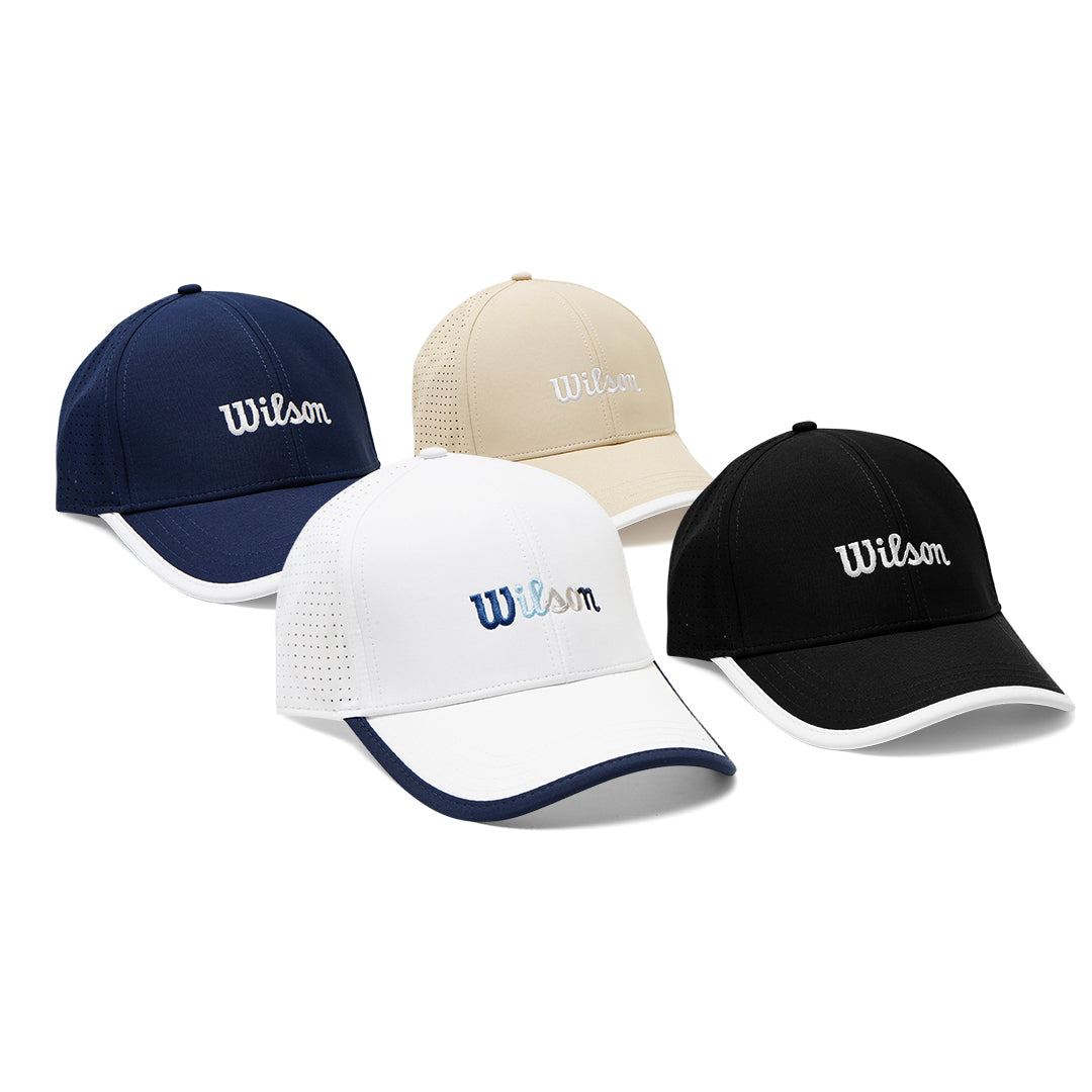 Wilson Script Logo Active Perforated Cap