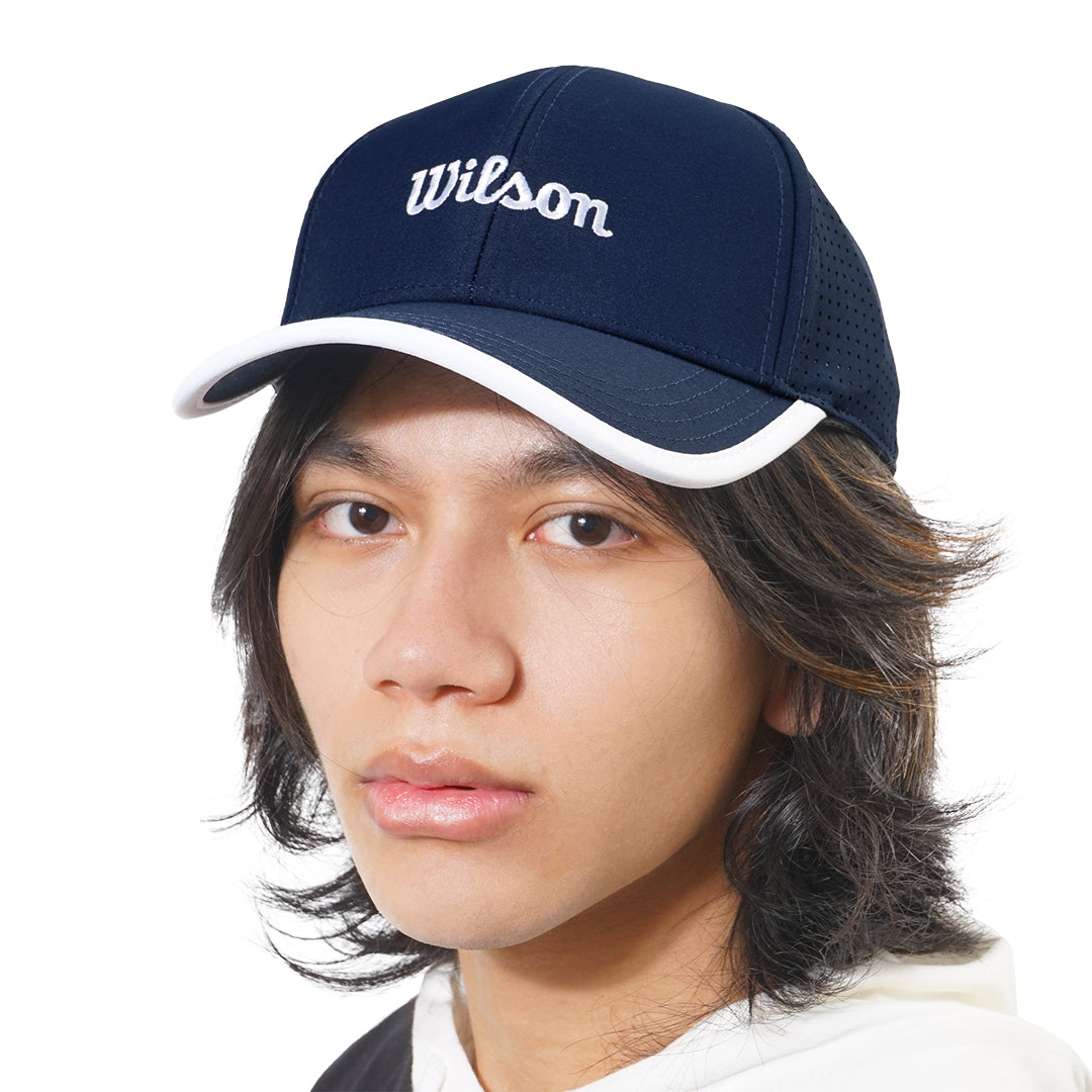 Wilson Script Logo Active Perforated Cap