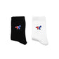 MKS Tricolor Fox Mid Socks