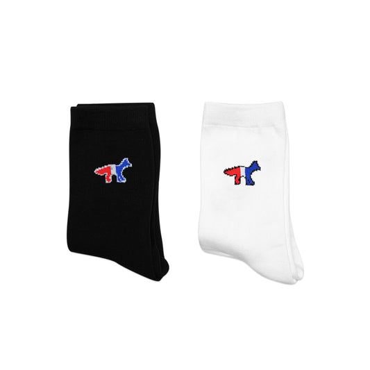 MKS Tricolor Fox Mid Socks