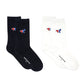 MKS Tricolor Fox Mid Socks