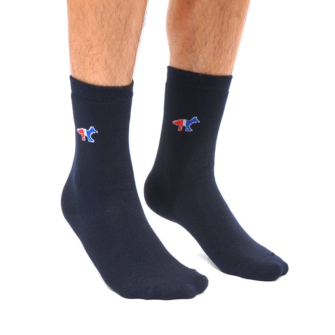 MKS Tricolor Fox Mid Socks