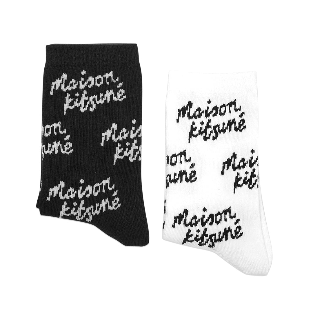 MKS Script Logo Mid Socks