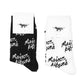 MKS Script Logo Mid Socks