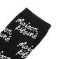 MKS Script Logo Mid Socks
