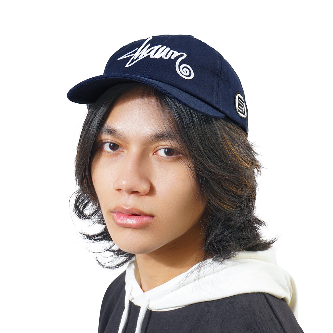SDOUBLE Shawn Script Strapback Cap