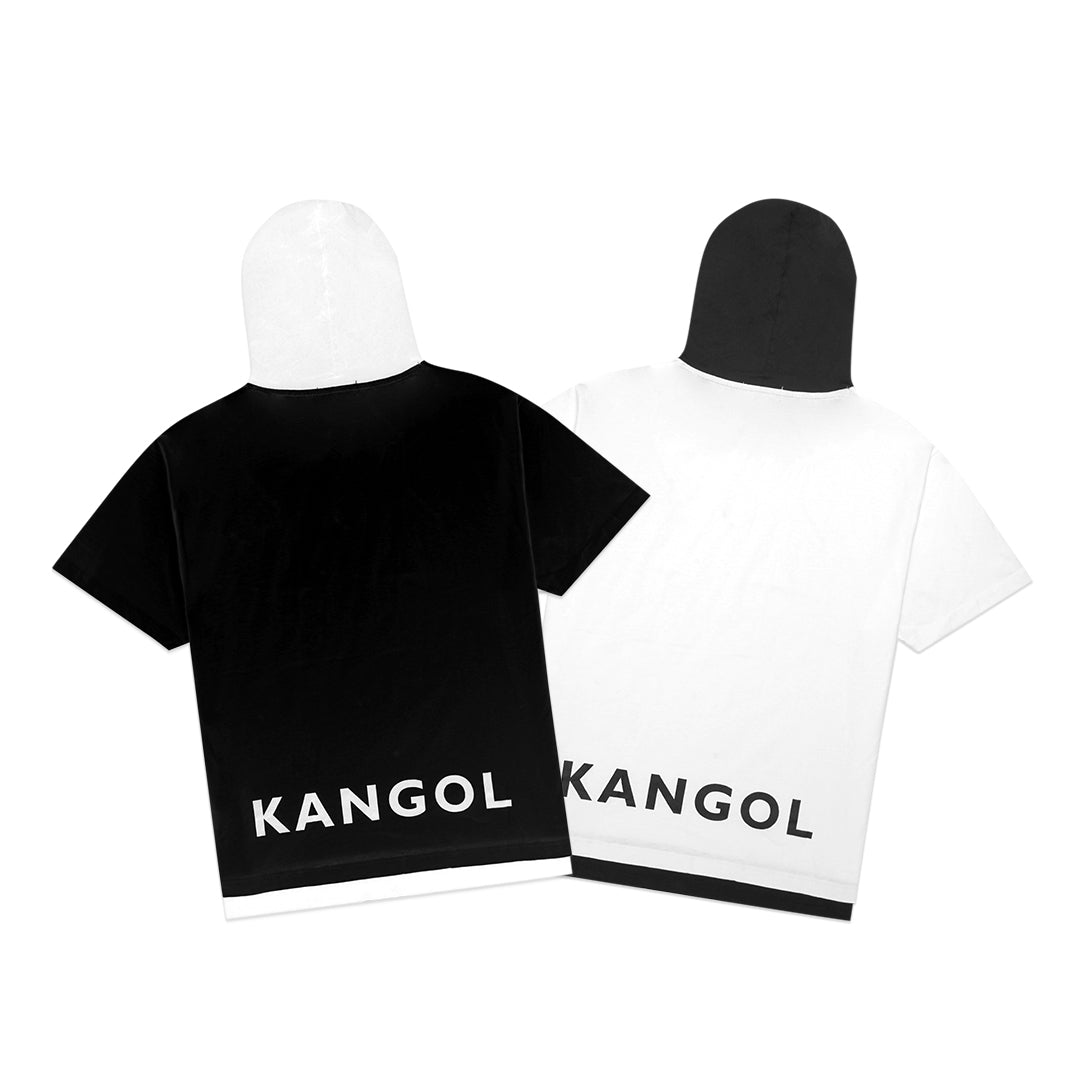 Kangol Embroidery Logo Big Size Hoodie T-Shirt