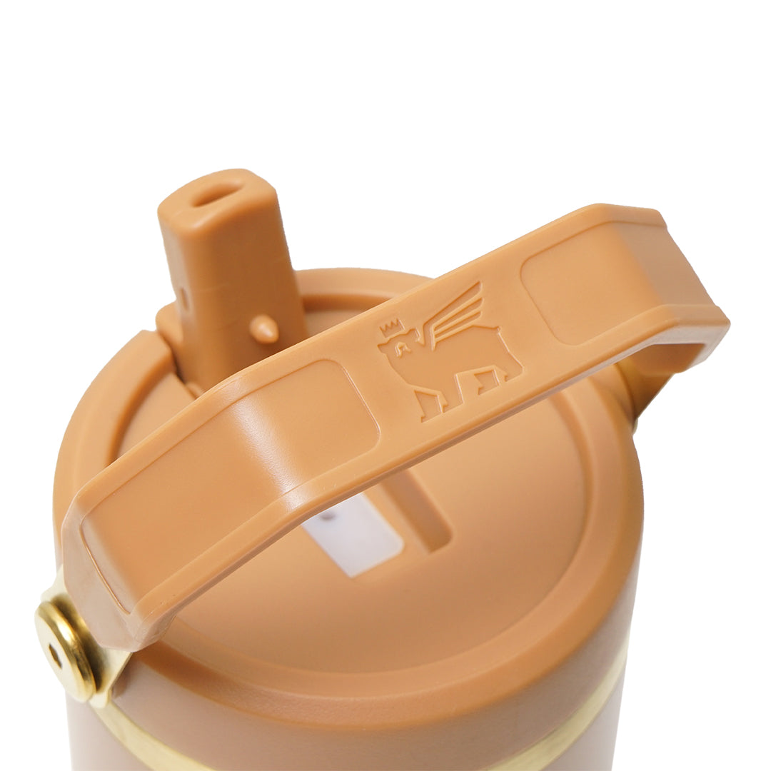 STLY Gold IceFlow Flip Straw 2.0 Tumbler