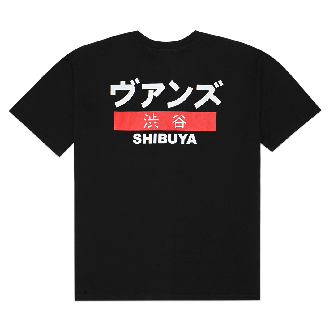 VNS Shibuya Japan Text T-Shirt