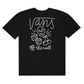 VNS Doodle Chekerboard T-Shirt