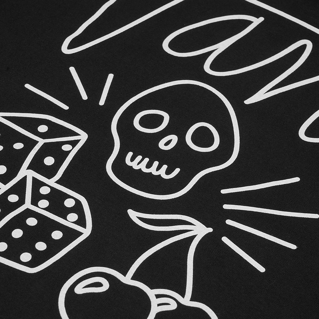VNS Doodle Chekerboard T-Shirt