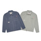 SDOUBLE Herringbone Denim Zip Jacket