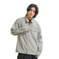SDOUBLE Herringbone Denim Zip Jacket