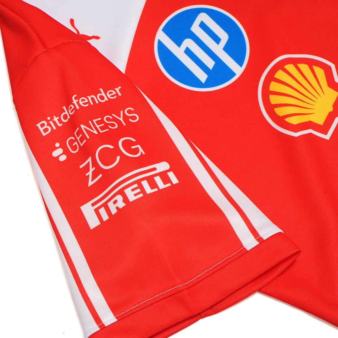 PMA X Scuderia Ferrari Quarter-Zip 2026 Jersey Polo Shirt